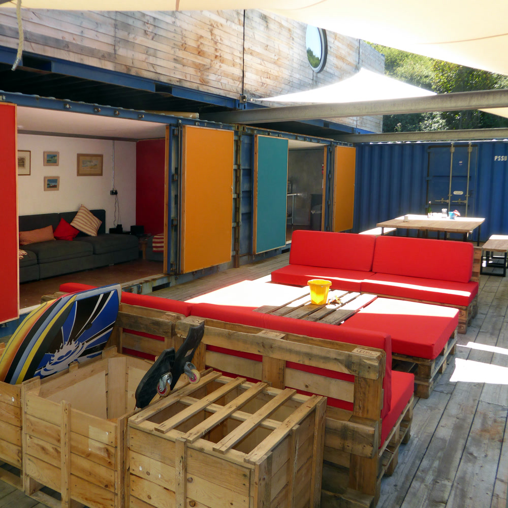 Bunk accommodation at Tŷ Cwch